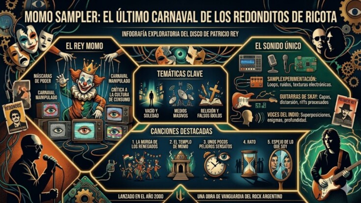 Momo Sampler, la evolución artística del Indio que incendió la interna de Los Redondos