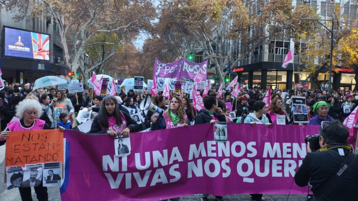 Una multitud bramó en las calles de Mendoza contra la violencia y el desguace de las políticas de protección a las mujeres
