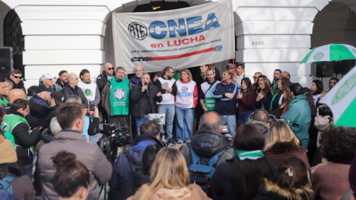 ATE programó un paro nacional contra los despidos y vaciamiento de la Comisión Nacional de Energía Atómica