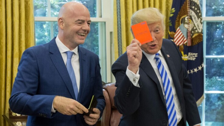 La UEFA cruzó a la FIFA por la amnistía blue que concedió al goleador de Estados Unidos bajo presión de Trump