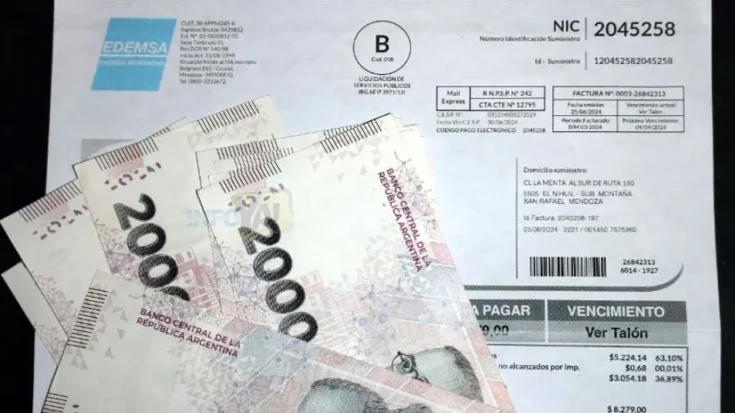 La suba constante de tarifas asfixia los salarios: en Mendoza superan por mucho a la inflación mensual, anual y acumulada