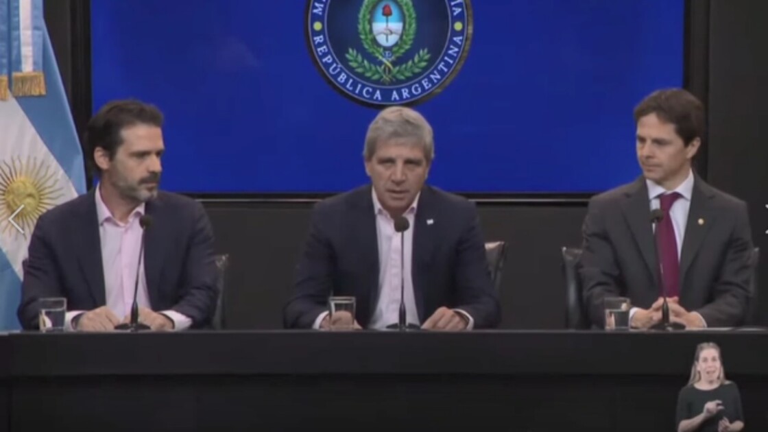 Caputo dijo que la justicia social define sus prioridades: vuelta carnero del gobierno libertario