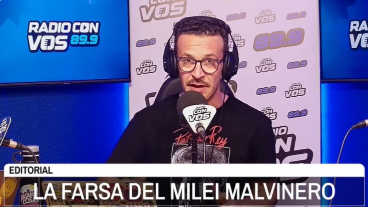 Bercovich: "Lo de Milei y Malvinas es una completa farsa"