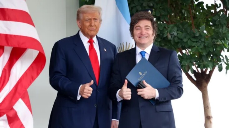 Milei avisó a Trump que no tiene los votos en el Congreso para aprobar el acuerdo comercial bilateral