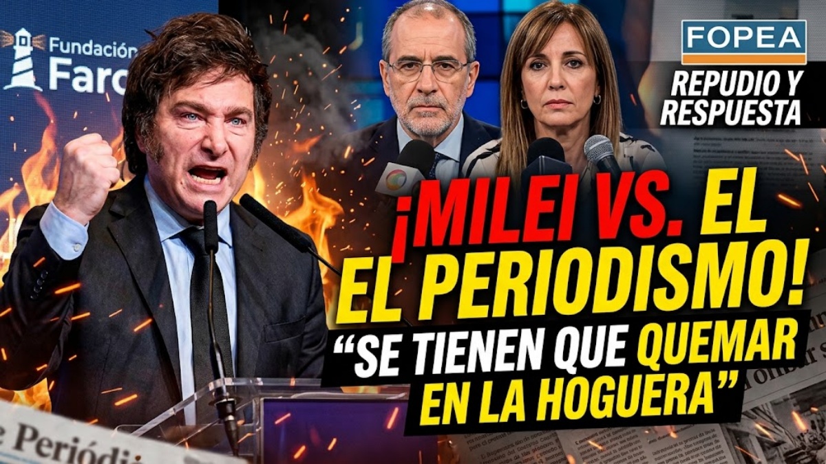 El Presidente pronunció una sentencia de muerte contra los periodistas que investigaron el caso $LIBRA